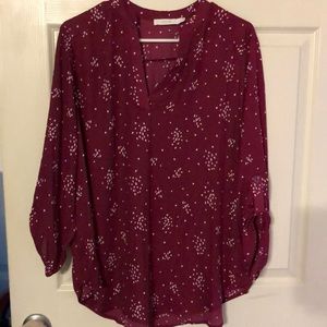 Berry colored dress shirt